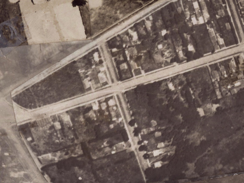 23 Grantley Street from the air, 1925-1929