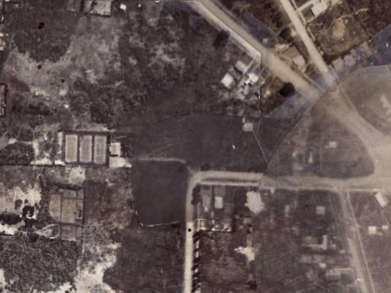 30 Palmers Road from the air, 1925-1929