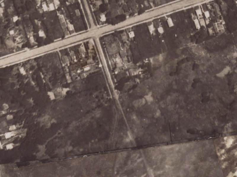 36 Shaw Avenue from the air, 1925-1929