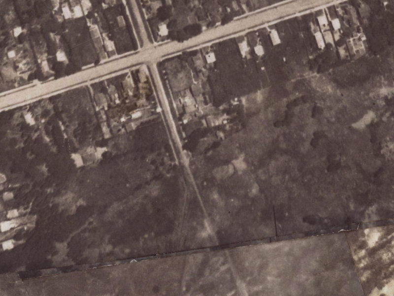 36A Shaw Avenue from the air, 1925-1929