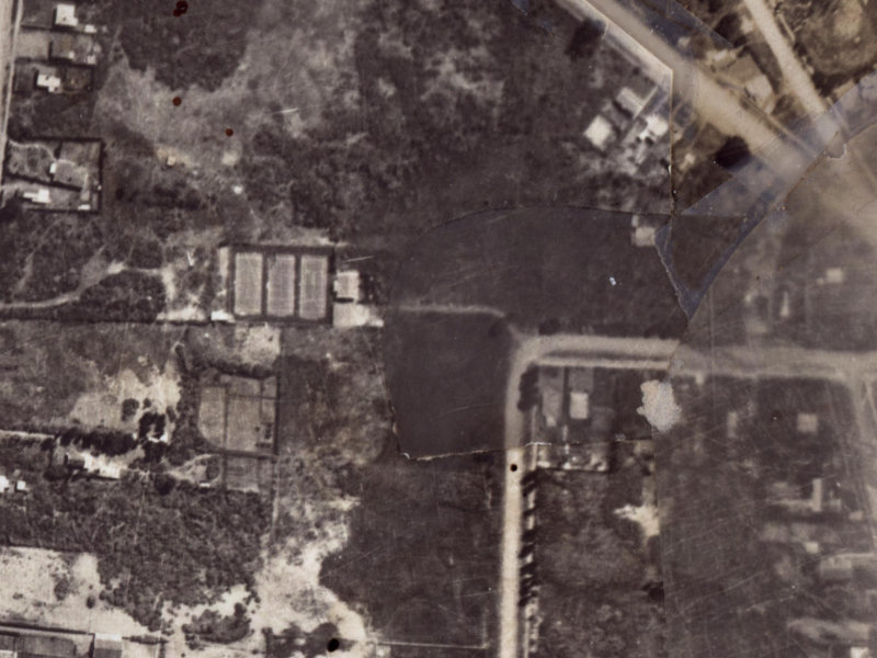 36 Palmers Road from the air, 1925-1929