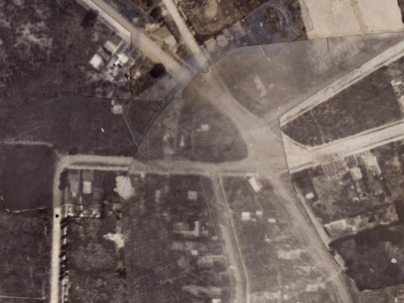 174 Bowhill Road from the air, 1925-1929