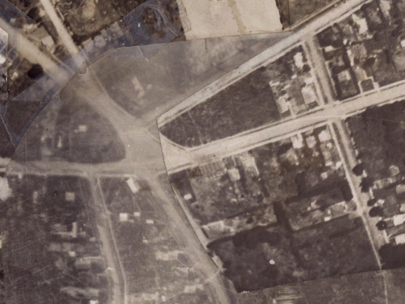 150 Bowhill Road from the air, 1925-1929