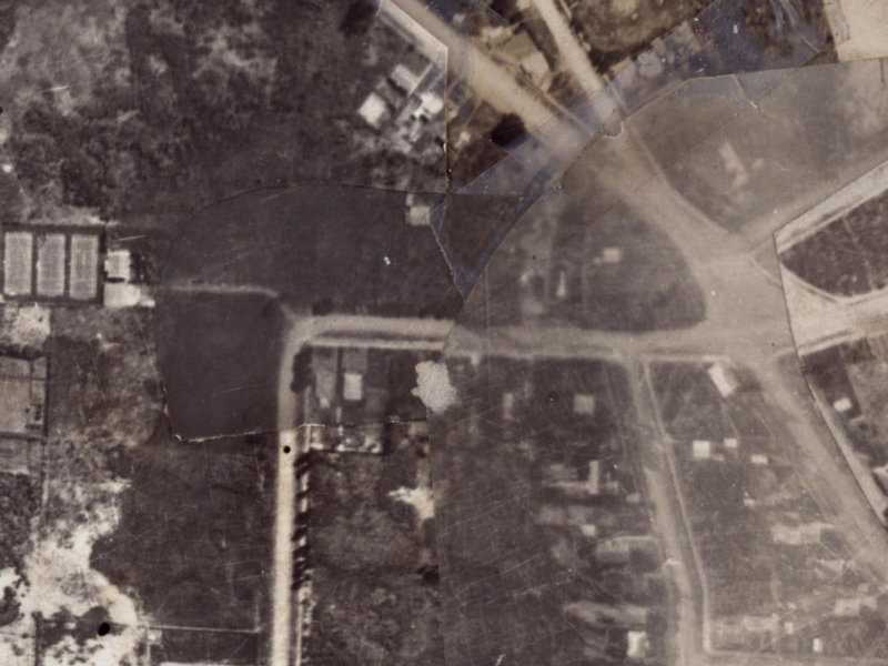 180 Bowhill Road from the air, 1925-1929