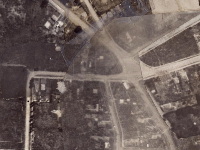 176 Bowhill Road from the air, 1925-1929