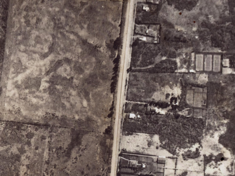 151A Bower Avenue from the air, 1925-1929