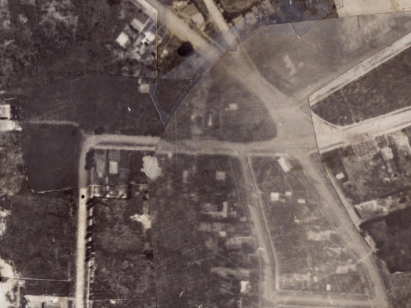 173 Bowhill Road from the air, 1925-1929