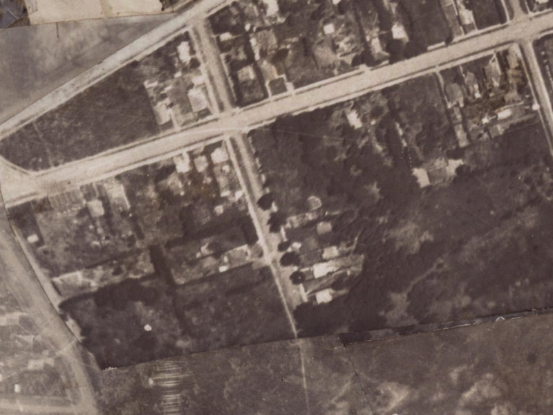 28 Grantley Street from the air, 1925-1929