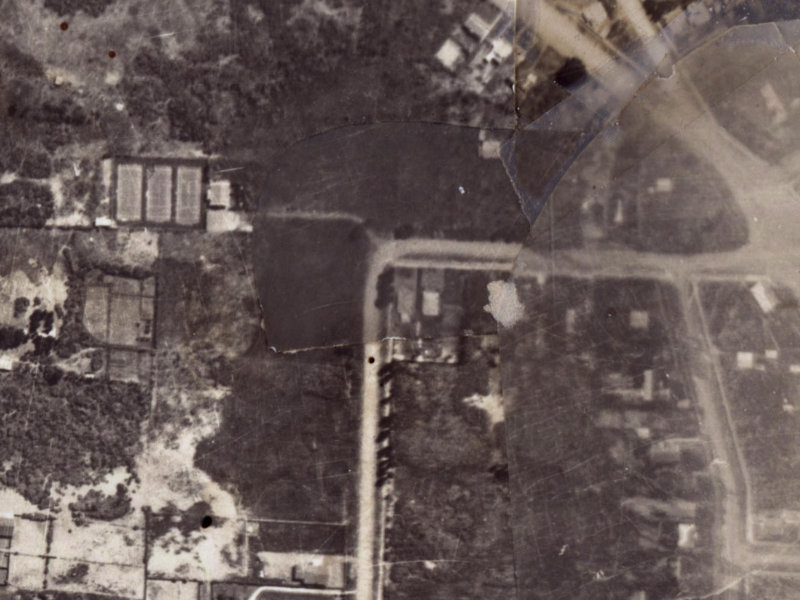 46 Palmers Road from the air, 1925-1929