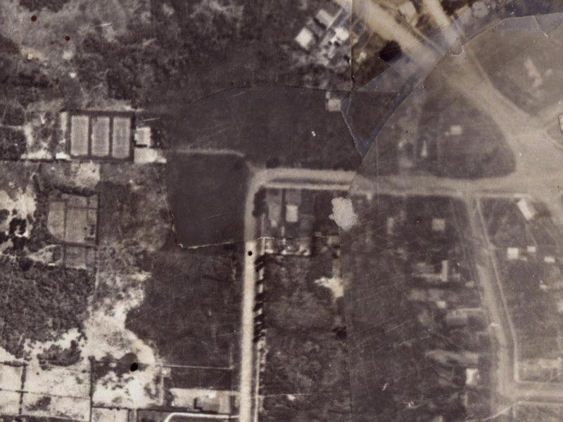 50 Palmers Road from the air, 1925-1929
