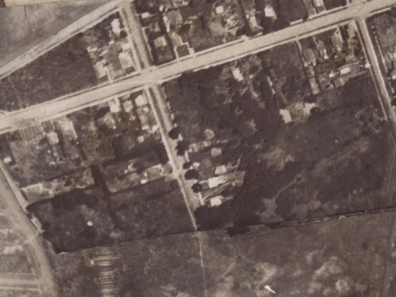Grantley Street from the air, 1925-1929