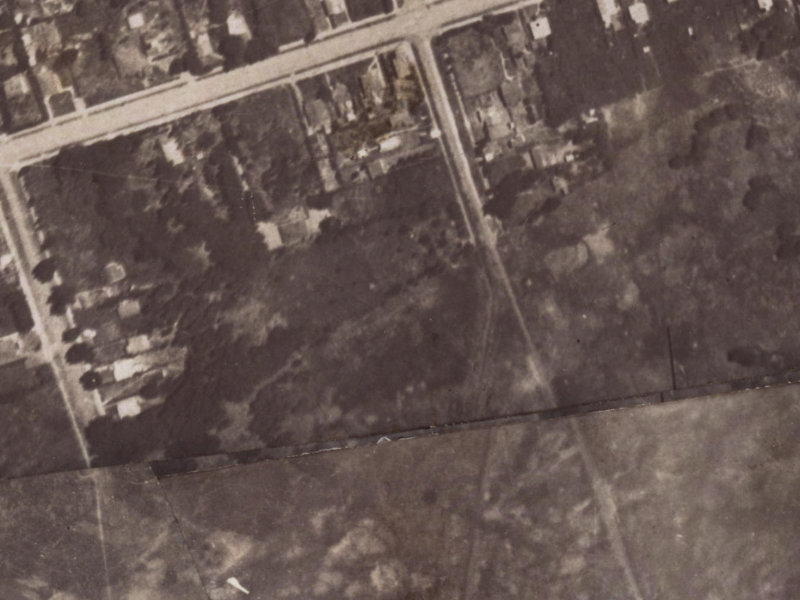 38 Shaw Avenue from the air, 1925-1929