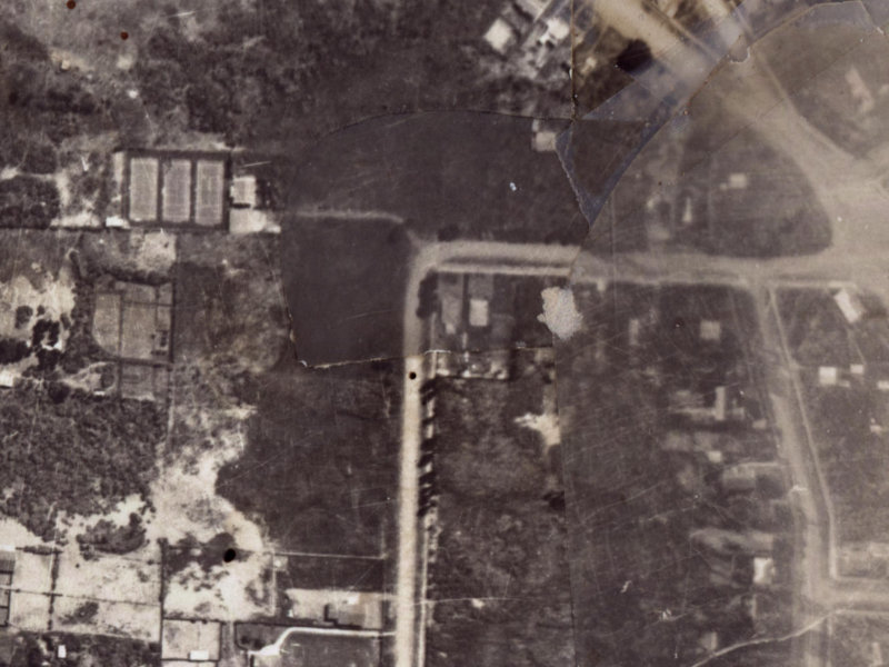 58 Palmers Road from the air, 1925-1929