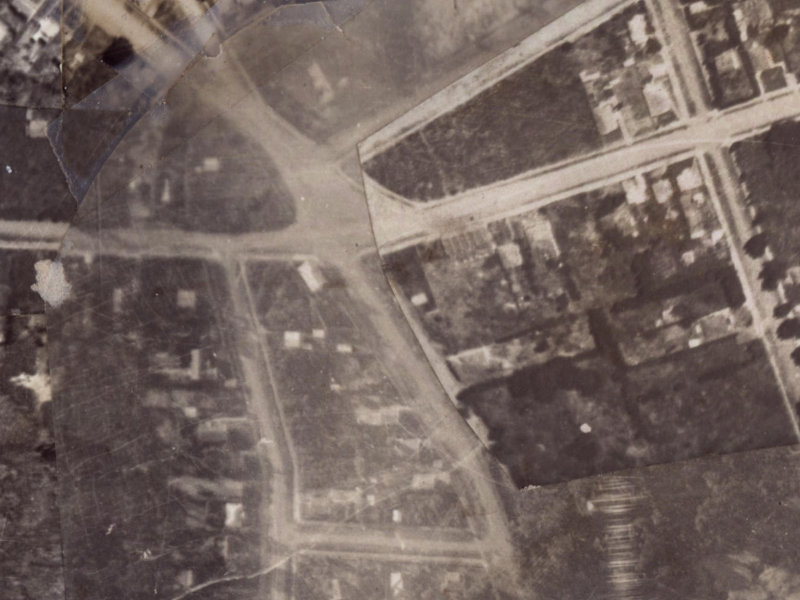 161 Keyes Road from the air, 1925-1929