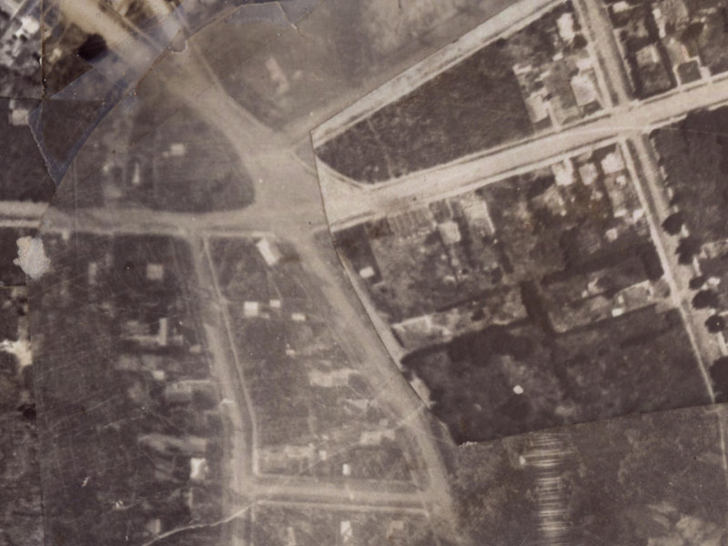 157 Keyes Road from the air, 1925-1929