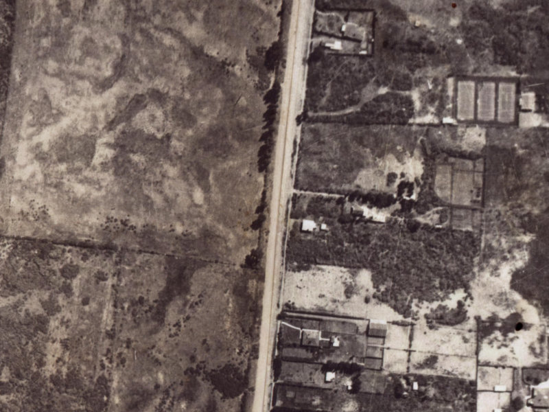 143 Bower Avenue from the air, 1925-1929