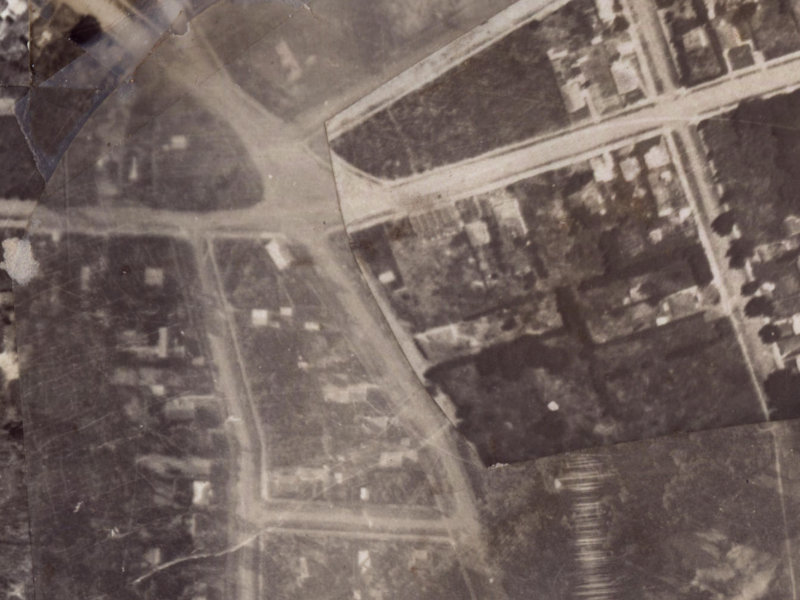 160 Keyes Road from the air, 1925-1929