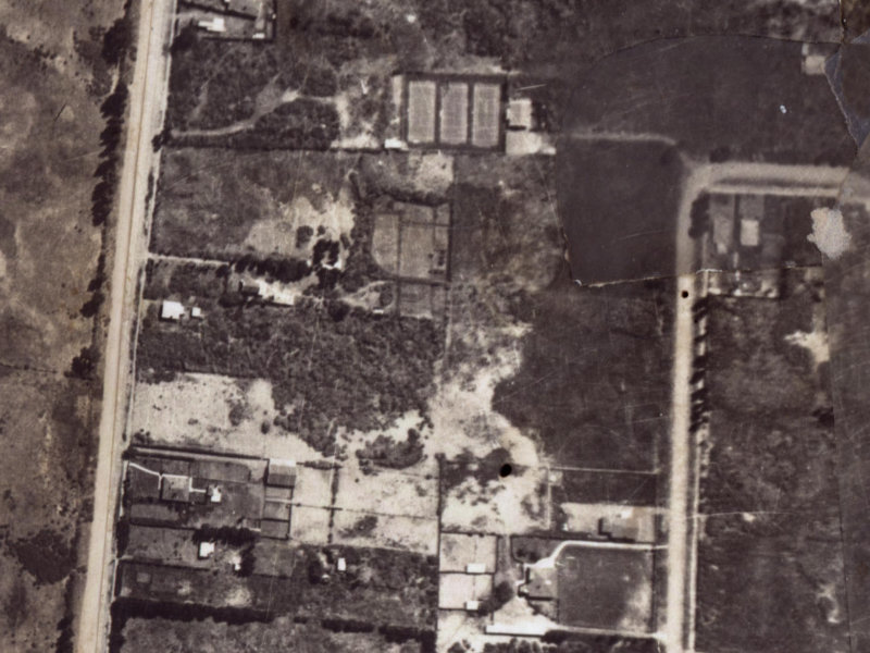 44 Castletown Place from the air, 1925-1929