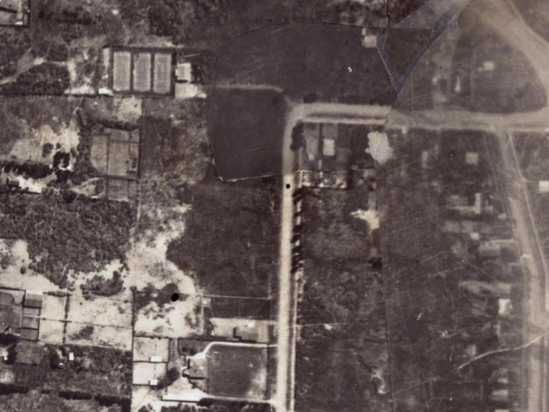 62 Palmers Road from the air, 1925-1929