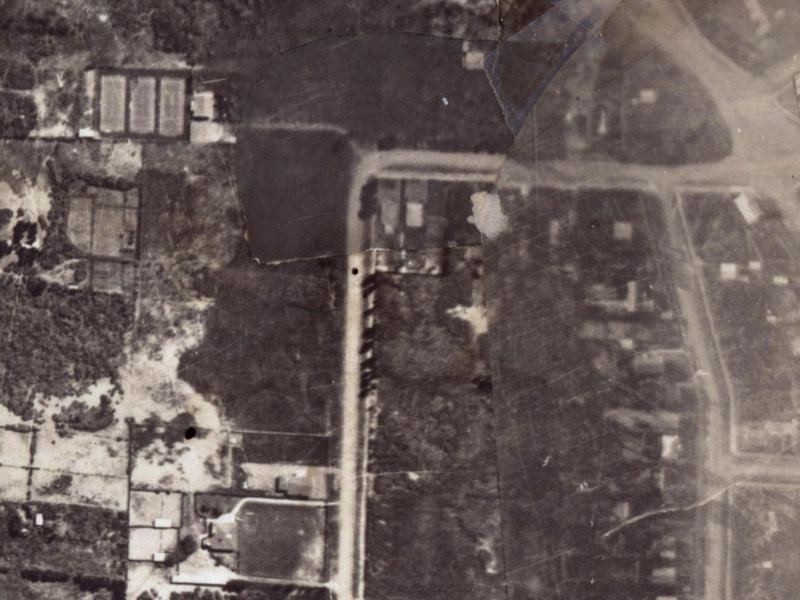 49 Palmers Road from the air, 1925-1929