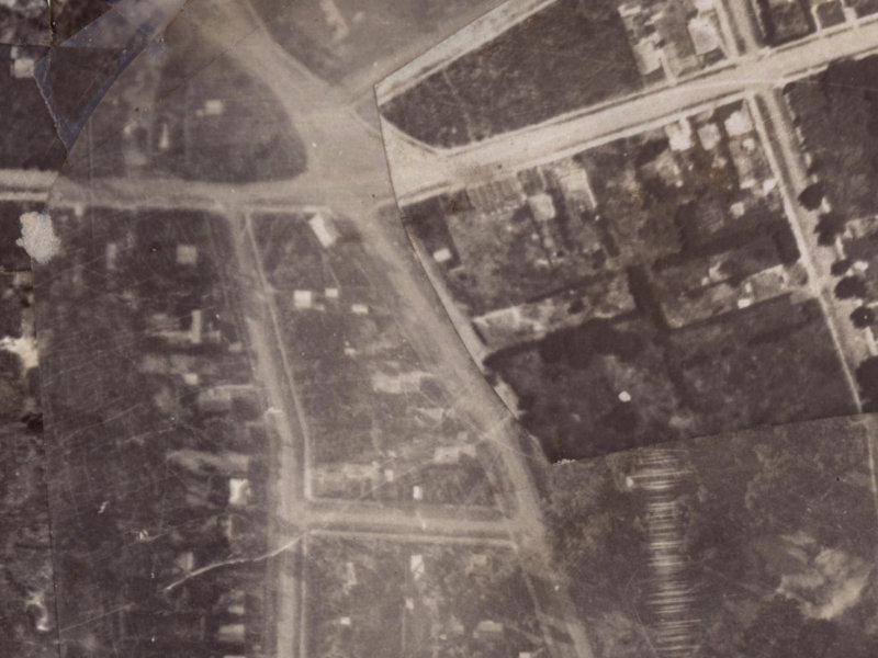 162 Keyes Road from the air, 1925-1929