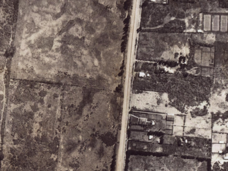 135 Bower Avenue from the air, 1925-1929