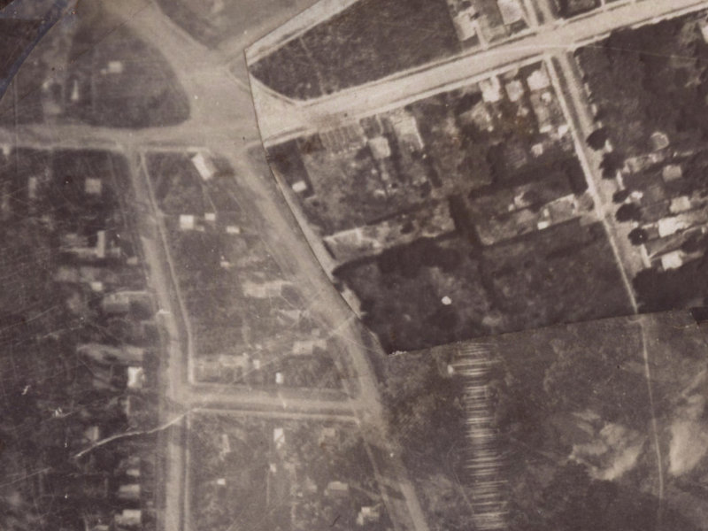 169 Keyes Road from the air, 1925-1929