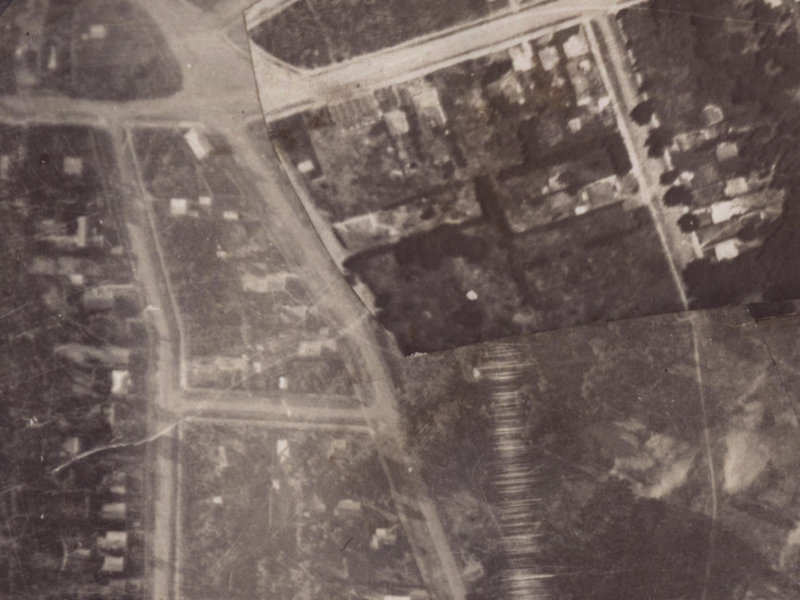 173 Keyes Road from the air, 1925-1929