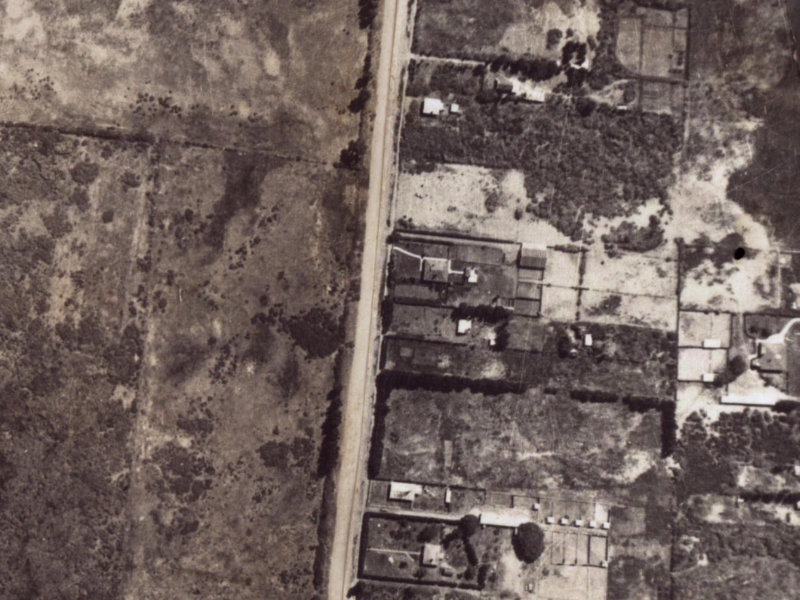 130 Bower Avenue from the air, 1925-1929
