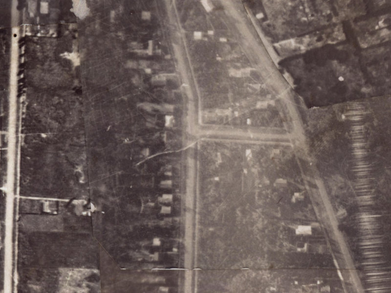 32B Baker Street from the air, 1925-1929