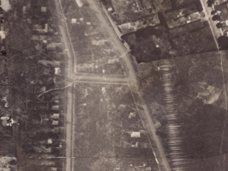 9 Dennitt Street from the air, 1925-1929