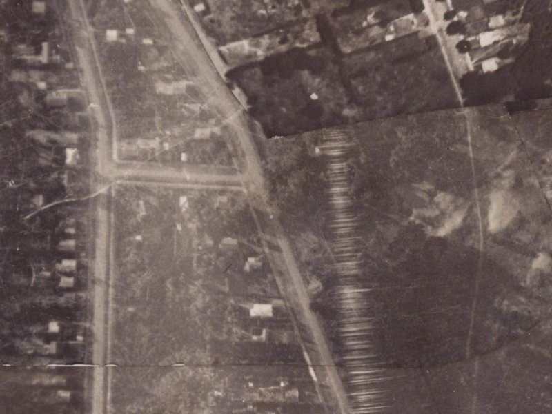 186 Keyes Road from the air, 1925-1929