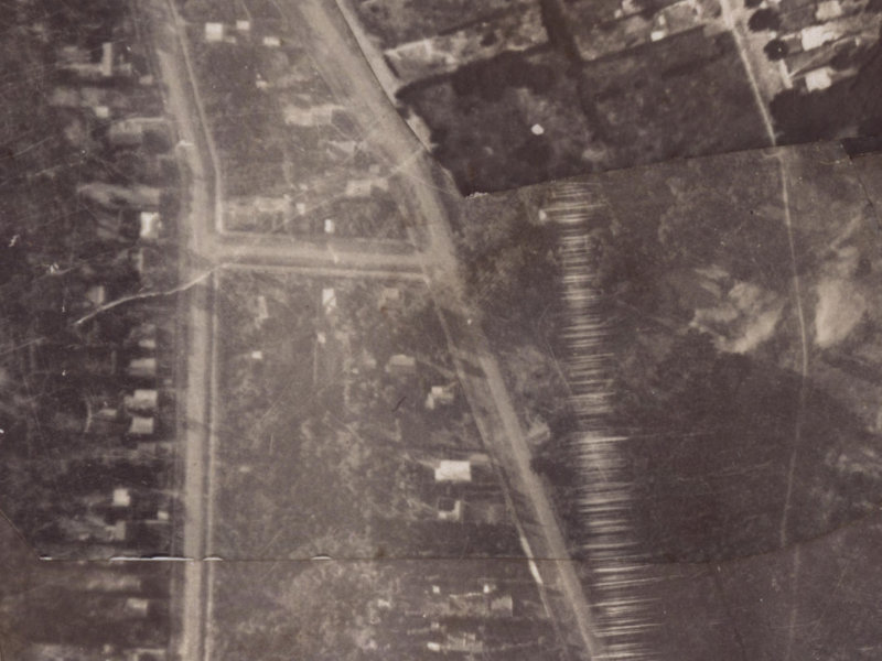 190 Keyes Road from the air, 1925-1929