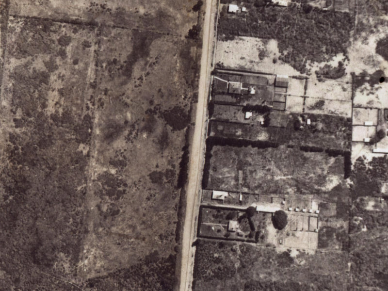 115 Bower Avenue from the air, 1925-1929