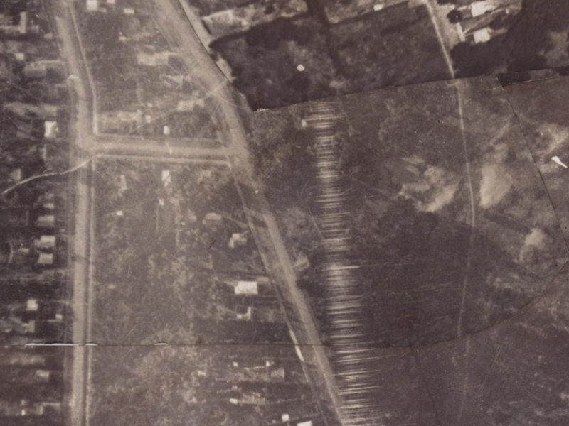 191 Keyes Road from the air, 1925-1929