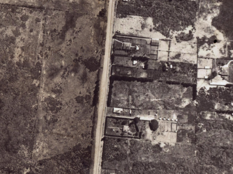 114 Bower Avenue from the air, 1925-1929