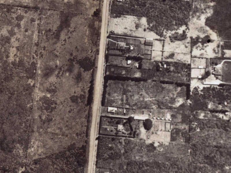 116 Bower Avenue from the air, 1925-1929