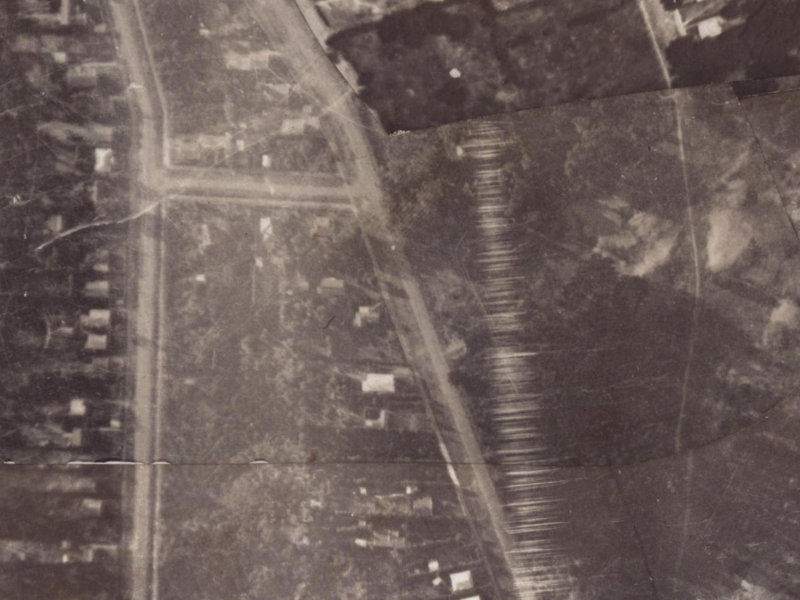192 Keyes Road from the air, 1925-1929