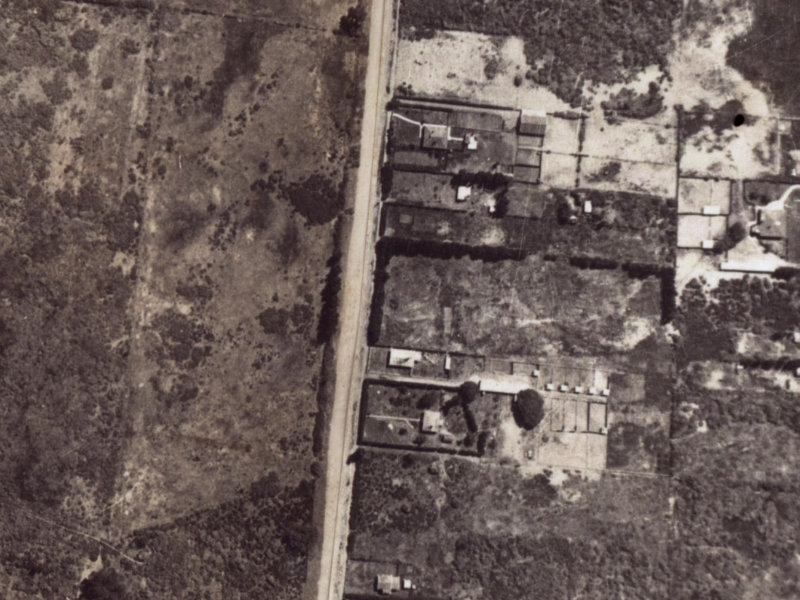 112B Bower Avenue from the air, 1925-1929