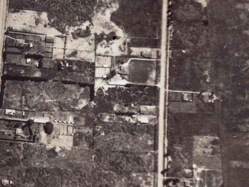88 Palmers Road from the air, 1925-1929
