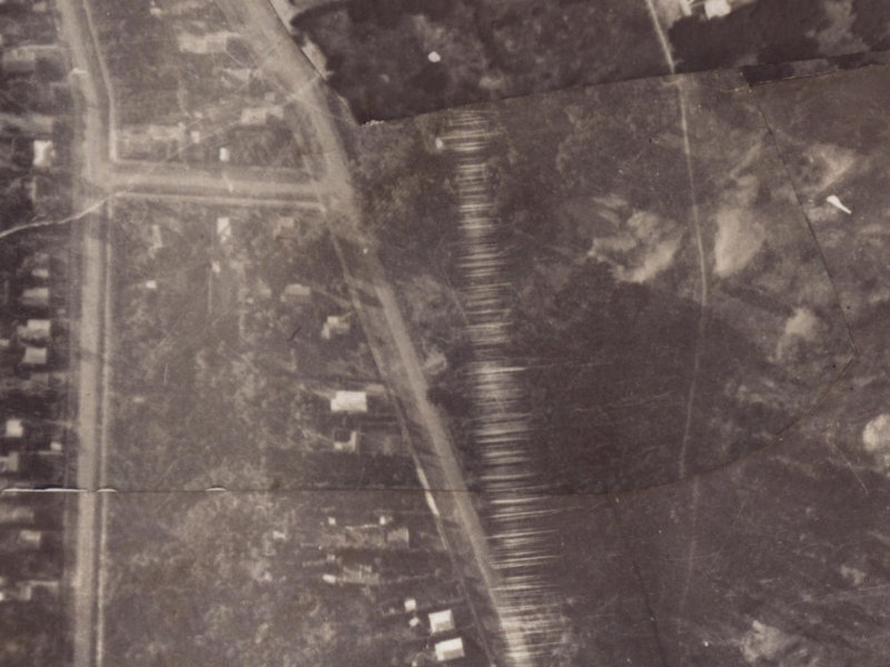 193 Keyes Road from the air, 1925-1929