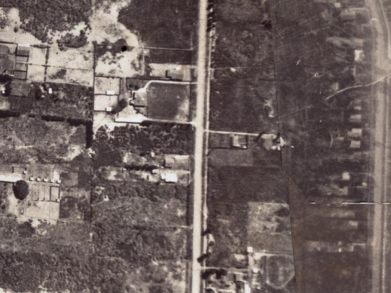 90 Palmers Road from the air, 1925-1929