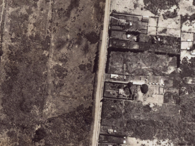 105 Bower Avenue from the air, 1925-1929