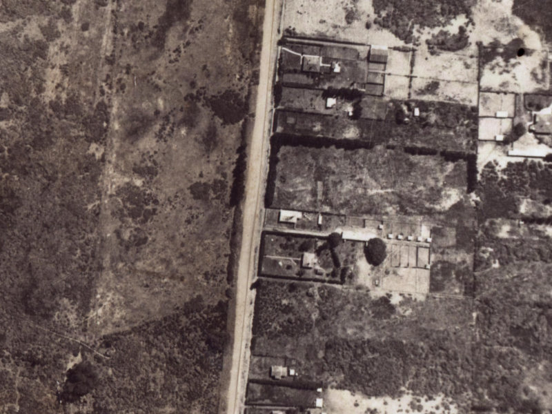 110 Bower Avenue from the air, 1925-1929