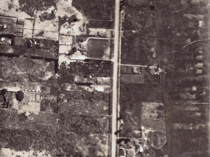92 Palmers Road from the air, 1925-1929