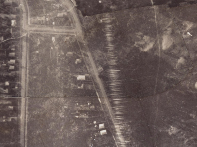 196 Keyes Road from the air, 1925-1929