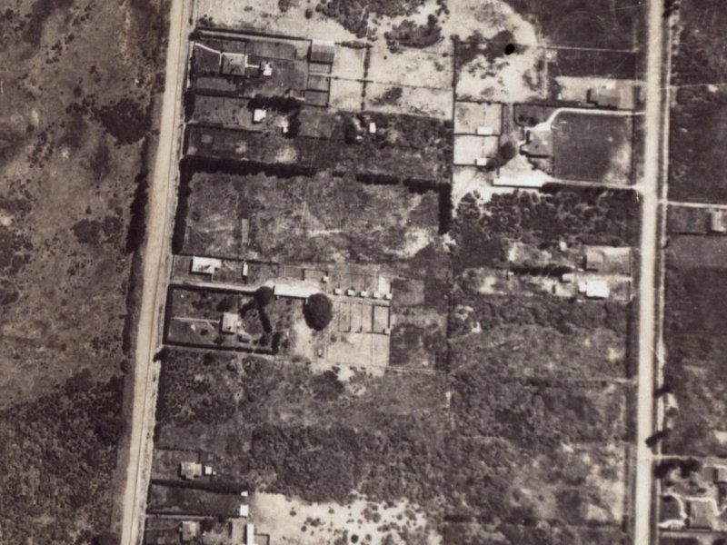 Thurso Place from the air, 1925-1929