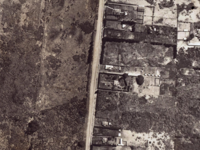 106 Bower Avenue from the air, 1925-1929