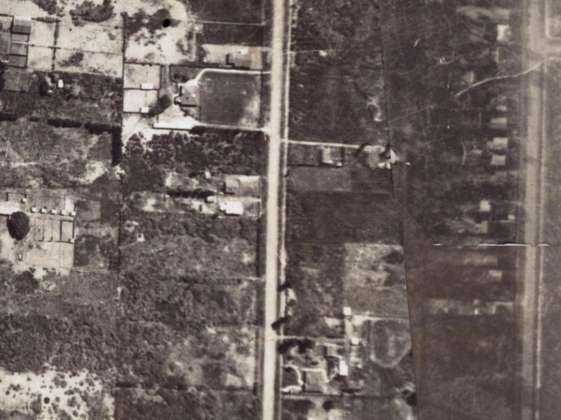 96 Palmers Road from the air, 1925-1929