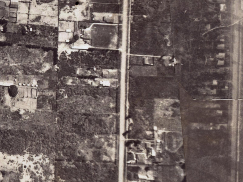98 Palmers Road from the air, 1925-1929
